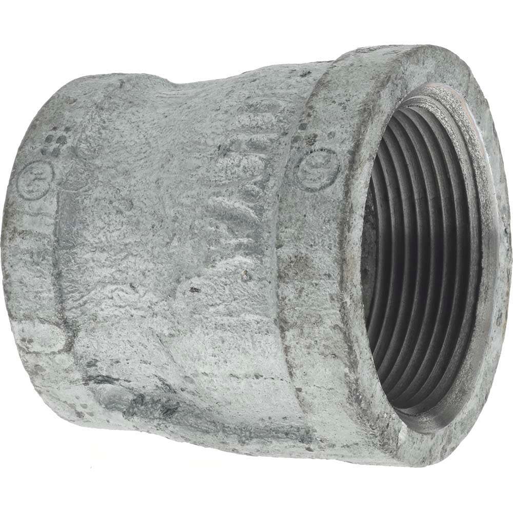 Malleable Iron Pipe Reducing Coupling: 1-1/2 x 1-1/4