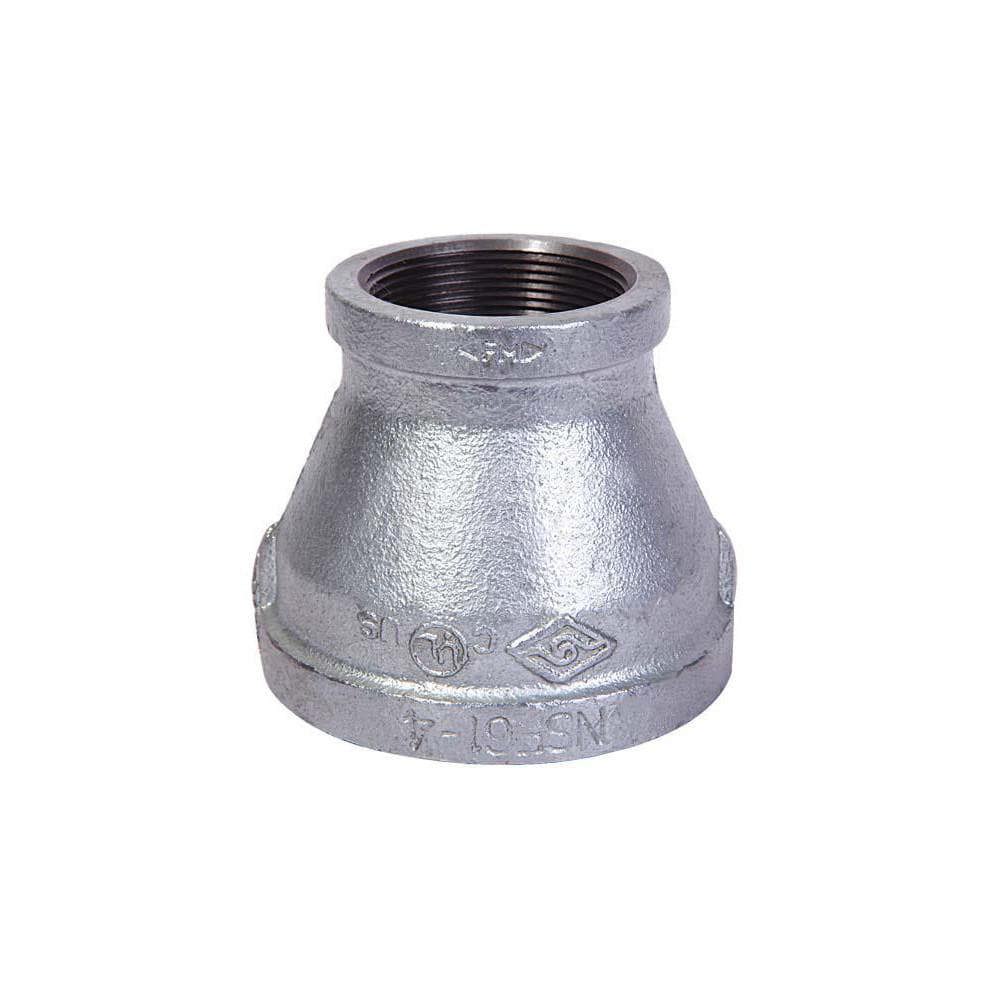 Malleable Iron Pipe Reducing Coupling: 2 x 1/2
