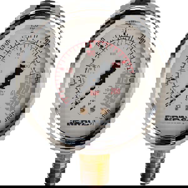 3,000 psi Glycerine-Filled Hydraulic Pressure Gauge