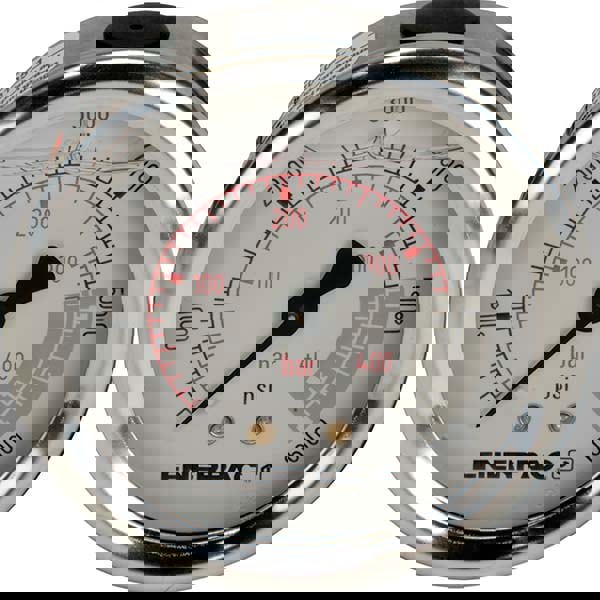 6000 psi Glycerine-Filled Hydraulic Pressure Gauge