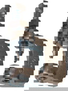 3/8 Z/PLT MI C CLMP W/L/NUT