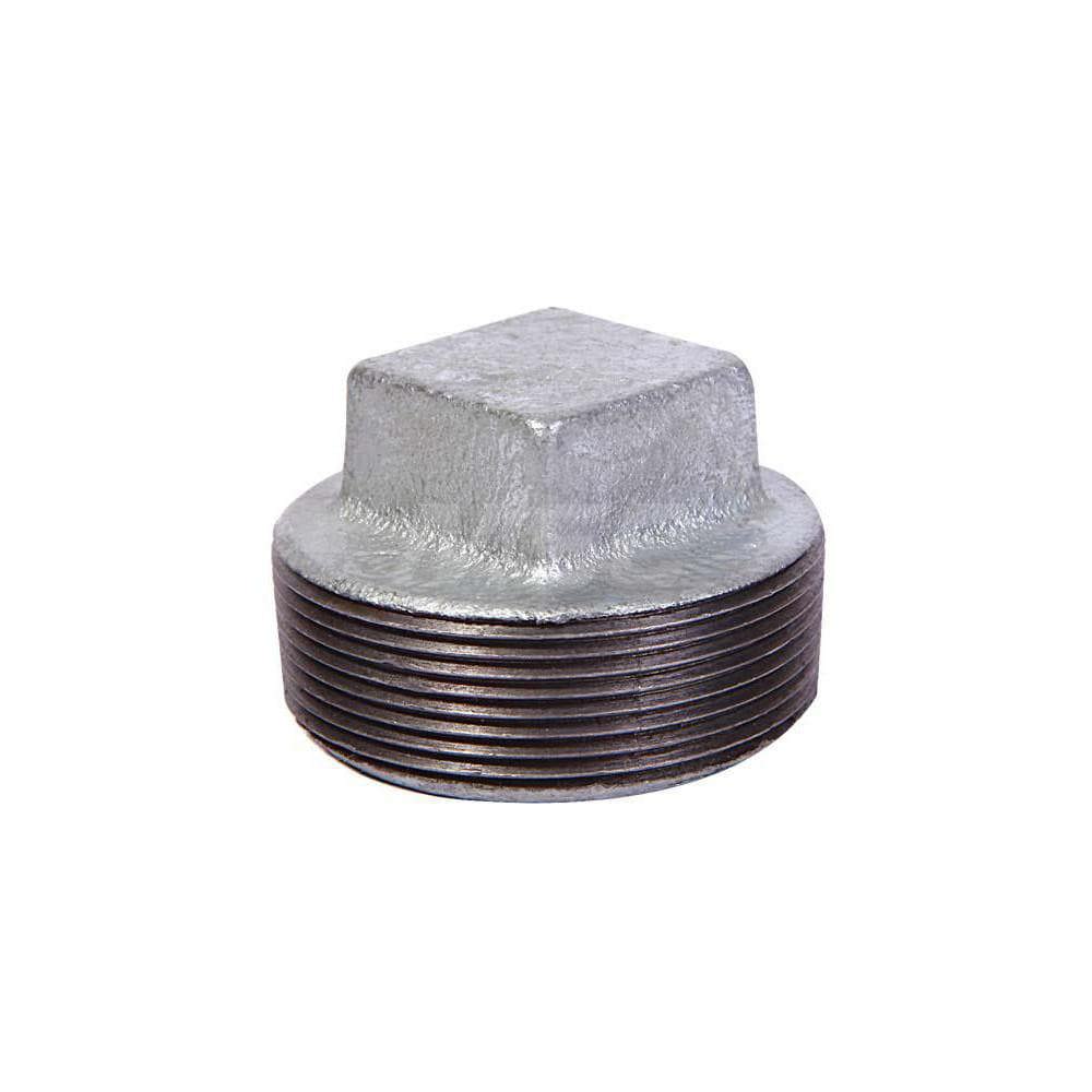 Malleable Iron Pipe Square Plug: 2-1/2