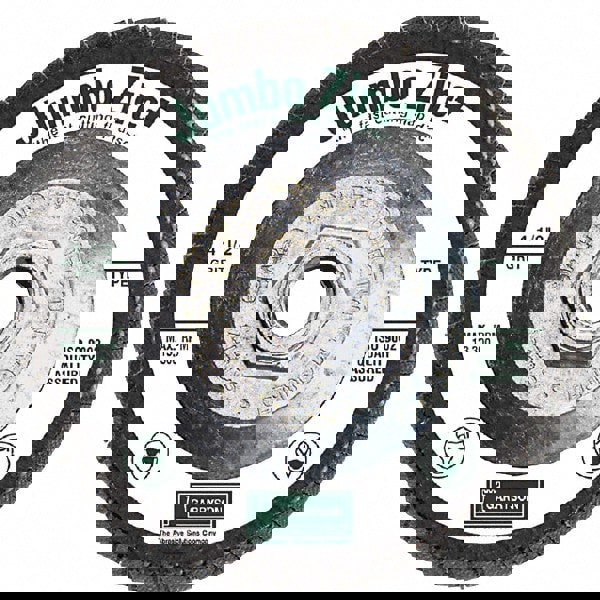 Flap Disc: 5/8-11 Hole, 60 Grit, Zirconia Alumina, Type 29