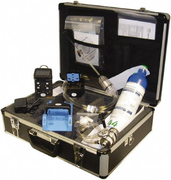 Multi-Gas Detector: LEL, Methane & Oxygen, Audible, Vibration & Visual Signal, LCD
