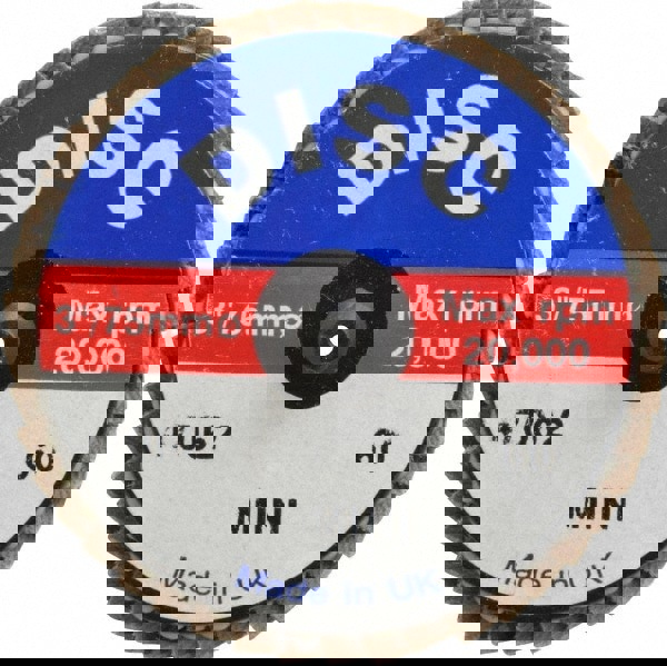 Flap Disc: 60 Grit, Zirconia Alumina, Type 27