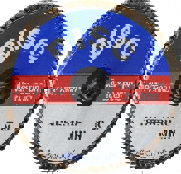 Flap Disc: 80 Grit, Zirconia Alumina, Type 27