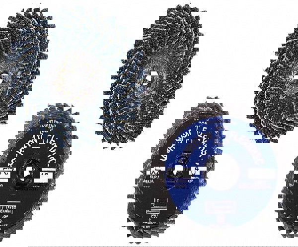 Flap Disc: 60 Grit, Aluminum Oxide & Zirconia Alumina, Type 27