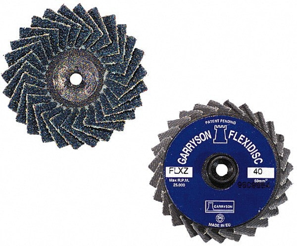 Flap Disc: 80 Grit, Aluminum Oxide & Zirconia Alumina, Type 27