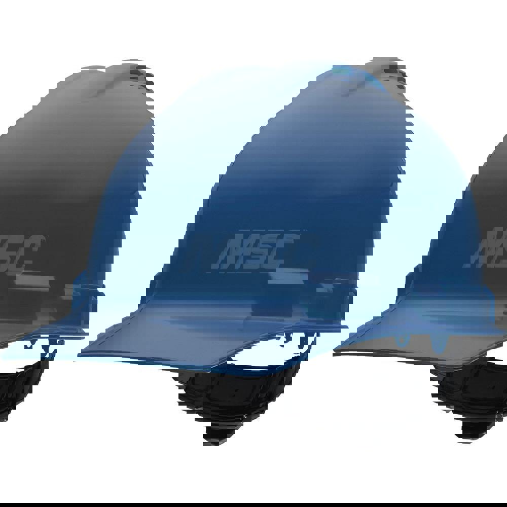 Hard Hat: Impact Resistant & Water Resistant, Front Brim, Class C, 4-Point Suspension