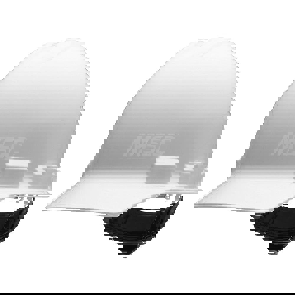 Hard Hat: Impact Resistant & Water Resistant, Front Brim, Class E & G, 4-Point Suspension