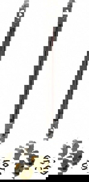 1/2-18 Thread, 7-1/2 Inch Sight Length, 290 Max psi, Closed Circuit Liquid Level Sight Gauge with Pipe Adapter