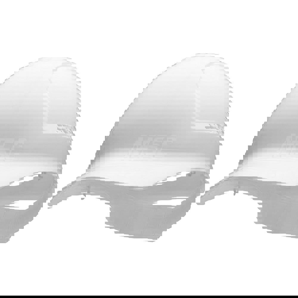 Bump Caps; Bump Cap Type: Front Brim Bump Cap ; Material: Plastic ; Adjustment Type: Adjustable ; Color: White ; Vented: Yes ; Slotted: No