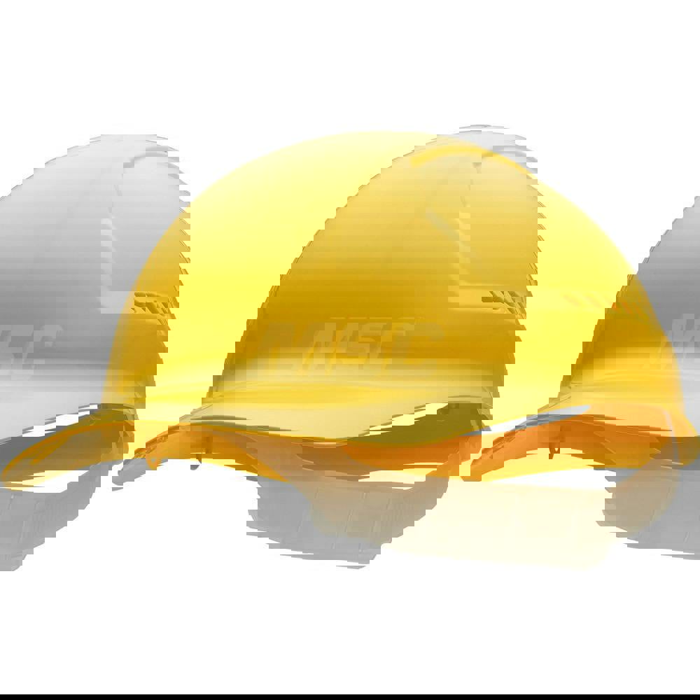 Bump Caps; Bump Cap Type: Front Brim Bump Cap ; Material: Plastic ; Adjustment Type: Adjustable ; Color: Yellow ; Vented: Yes ; Slotted: No