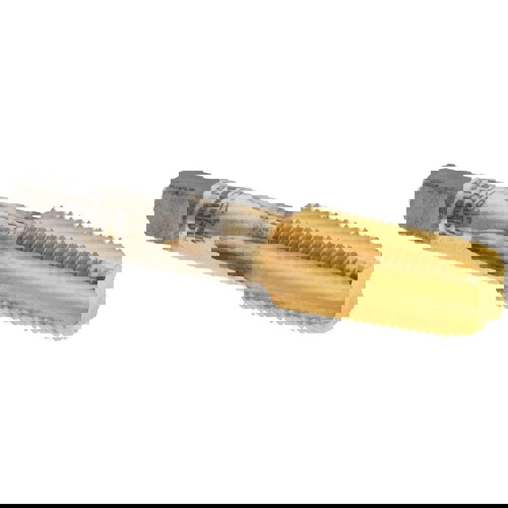 Standard Pipe Tap: 1/8-27, NPT, 4 Flutes, High Speed Steel, TiN Finish