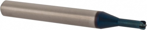 Corner Radius End Mill: 1/8