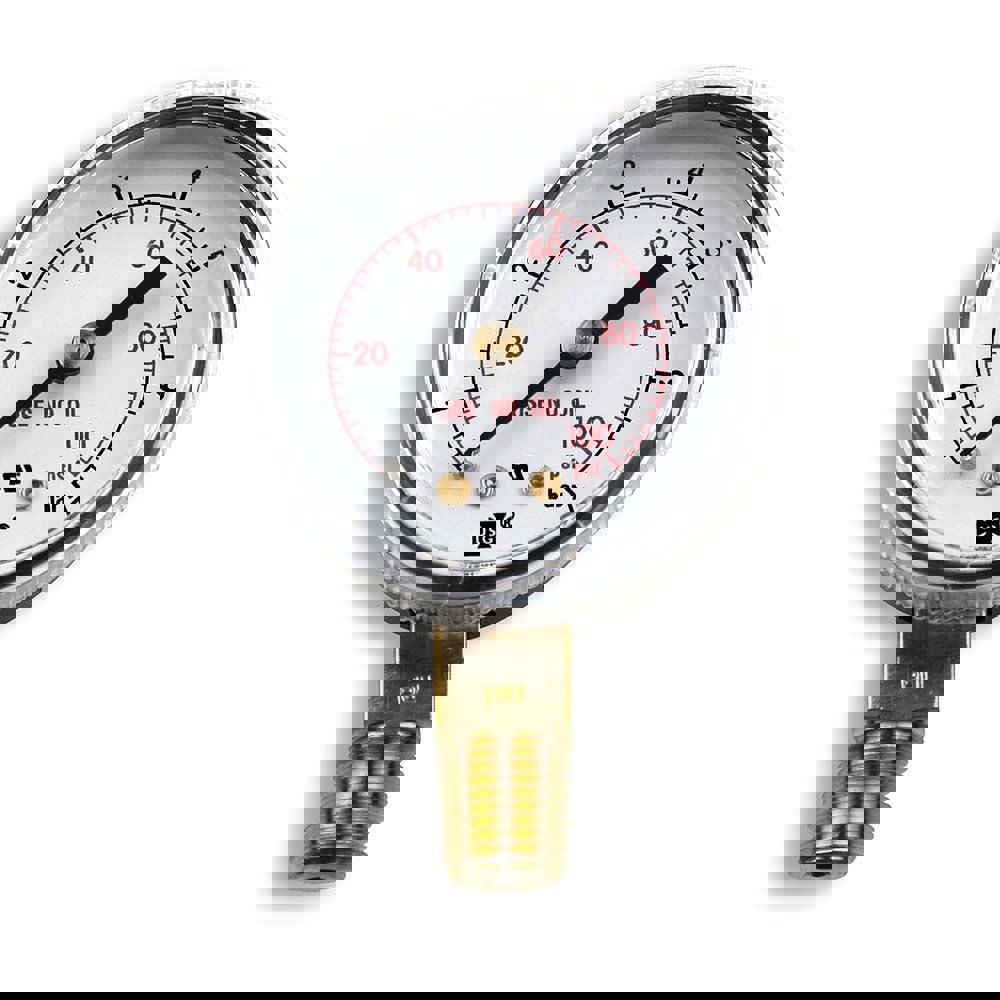 Pressure Gauge, 1/4