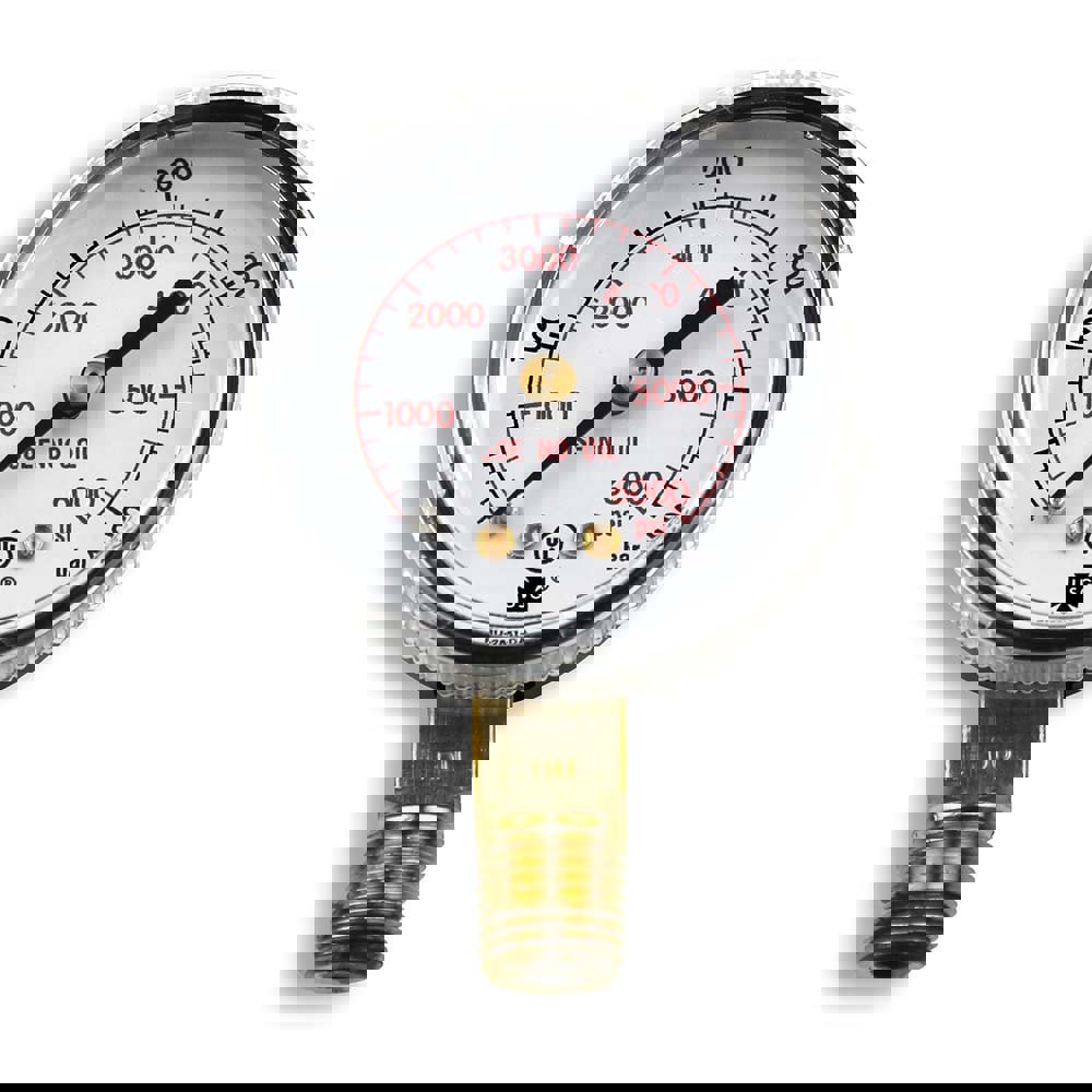 Pressure Gauge, 1/4