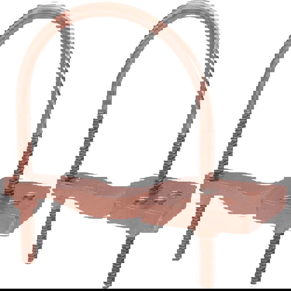 Grounding Clamps; Clamp Type: Grounding Clamp ; Compatible Rod Diameter (Inch): 4-1/2-6 ; Minimum Compatible Pipe Size (Inch): 4 ; Maximum Compatible Pipe Size (Inch): 5 ; Compatible Wire Size (AWG): 4-4/0 ; Overall Length (Decimal Inch): 2-1/2