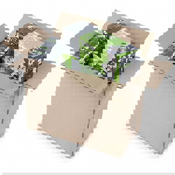 Trash Bag: 64 gal, 1.1 mil, Pack of (80)