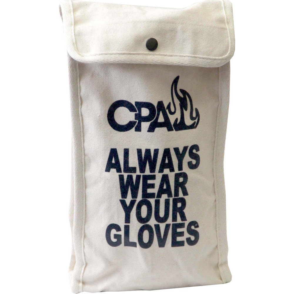Glove & Hand Accessories; Product Type: Glove Bag ; Material: Cotton Duck ; For Maximum Glove Length: 15 ; Color: Black ; Standards: CAL Rating 40 ; Overall Width: 9.00in