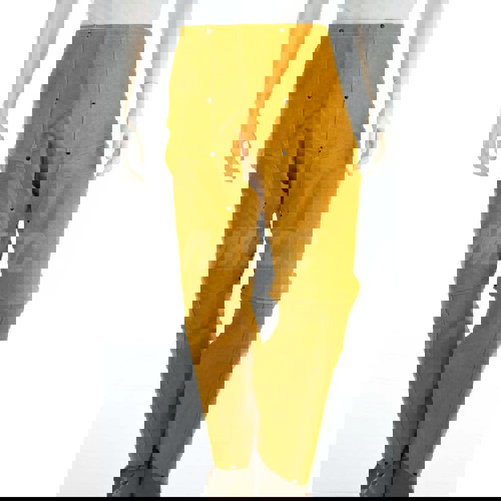 Chap: Universal, Leather, Gold