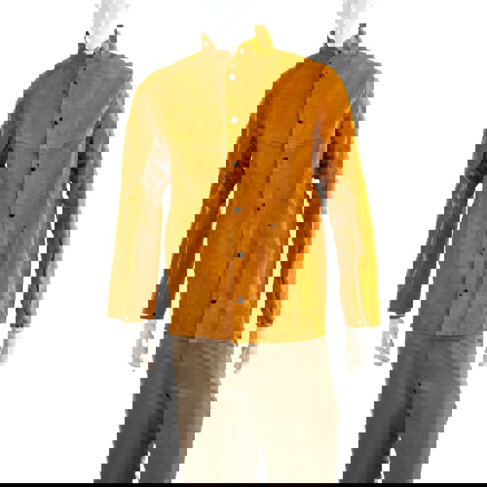 Jacket: Non-Hazardous Protection, Size Small, Leather