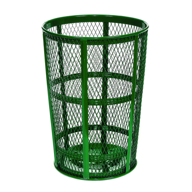 WASTEBASKET,OUTDR,48GAL;G