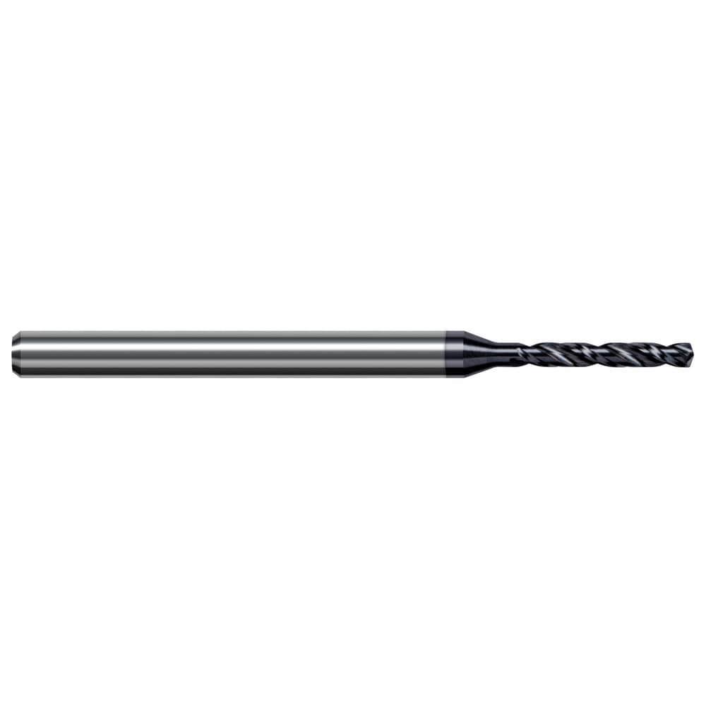 Micro Drill Bits; Drill Bit Size (Decimal Inch): 0.0860 ; Tool Material: Solid Carbide ; Flute Length (Decimal Inch): 0.5800 ; Coating/Finish: AlTiN Nano ; Coolant Through: No ; Drill Point Angle: 140