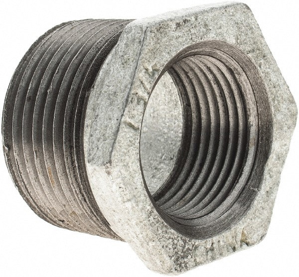 Malleable Iron Pipe Bushing: 1 x 3/4