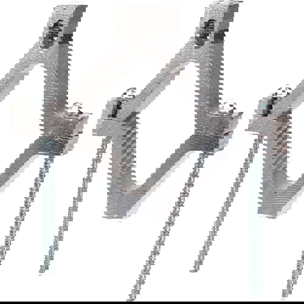 Grounding Clamps; Clamp Type: Grounding Clamp ; Minimum Compatible Pipe Size (Inch): 1-1/4 ; Maximum Compatible Pipe Size (Inch): 2 ; Compatible Wire Size (AWG): 6 ; Overall Length (Decimal Inch): 3-3/4 ; Material: Aluminum