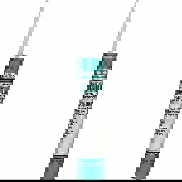 Sealant: 10.1 oz Tube, White, Polyurethane