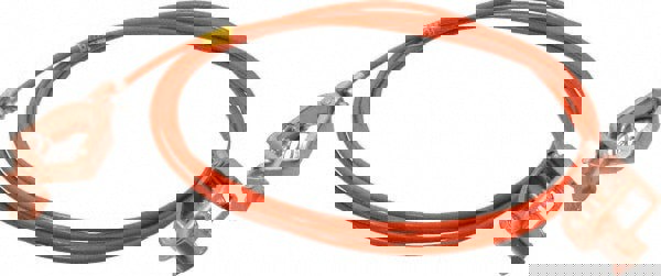 19 AWG, 10 Ft., Alligator Clip, Grounding Cable with Clamps