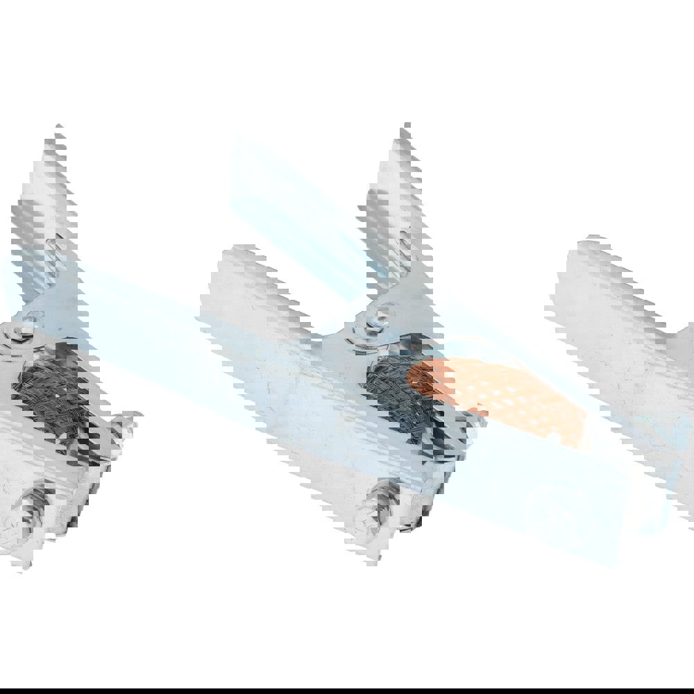 2 Inch Jaw Opening, 1-3/4 Inch Jaw Depth, 200 Amp Rating, Steel Welding Ground Clamp