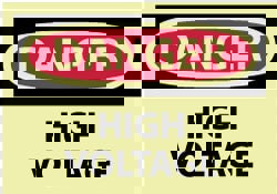 Accident Prevention Label: 3