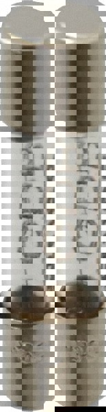 Cartridge Fast-Acting Fuse: 2 A, 20 mm OAL, 5 mm Dia