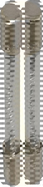 Cylindrical Time Delay Fuse: 15 A, 1-1/4