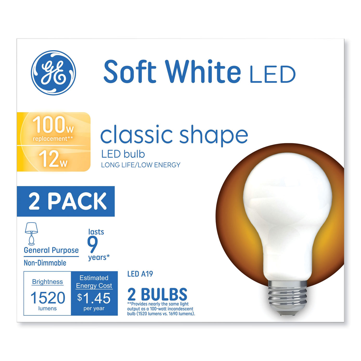 BULB,LED12NA19M/SWGWB/2P