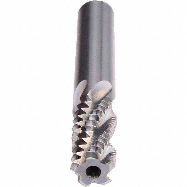Helical Flute Thread Mill: 7/8-16, Internal, 5 Flute, Solid Carbide