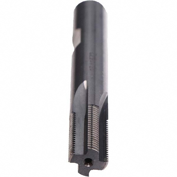 Straight Flute Thread Mill: 11/16-20, Internal, 4 Flutes, Solid Carbide