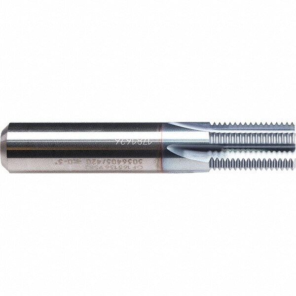 Straight Flute Thread Mill: Internal, 5 Flutes, Solid Carbide