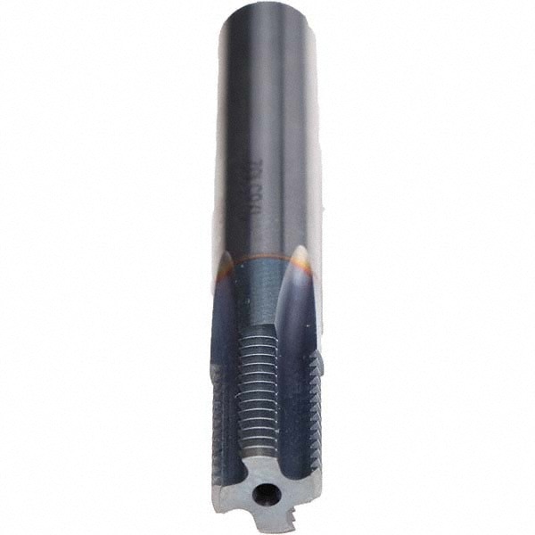 Straight Flute Thread Mill: Internal, 4 Flutes, Solid Carbide
