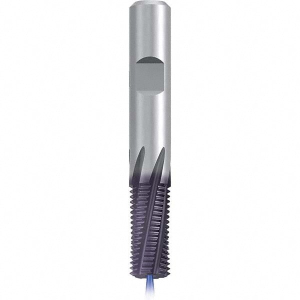 Helical Flute Thread Mill: M16x1.5, Internal, 6 Flute, 12.00 mm Shank Dia, Solid Carbide