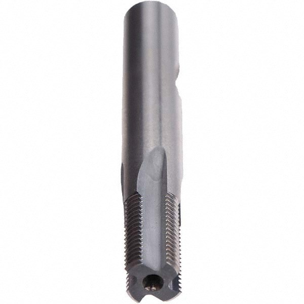Straight Flute Thread Mill: 3/4-14, Internal, 4 Flutes, Solid Carbide
