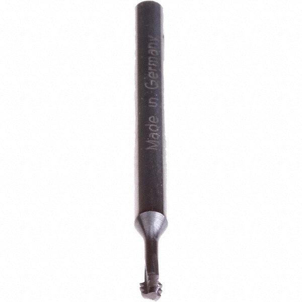 Straight Flute Thread Mill: #6 to 32, 3 Flutes