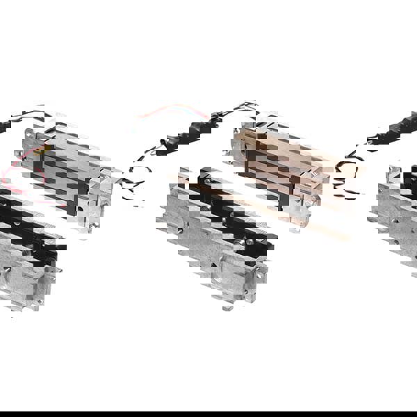 Electromagnet Locks; Average Magnetic Pull: 3000.0lb ; Timer: Yes ; Finish: Stainless Steel ; Features: Adjustable Time Delay, Auto-Relock Switch ; Led Included: No