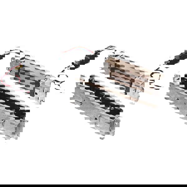 Electromagnet Locks; Average Magnetic Pull: 3000.0lb ; Timer: Yes ; Finish: Stainless Steel ; Features: Door Status Monitor, Adjustable Time Delay, Magnetic Bond Sensor, Auto-Relock Switch ; Led Included: No