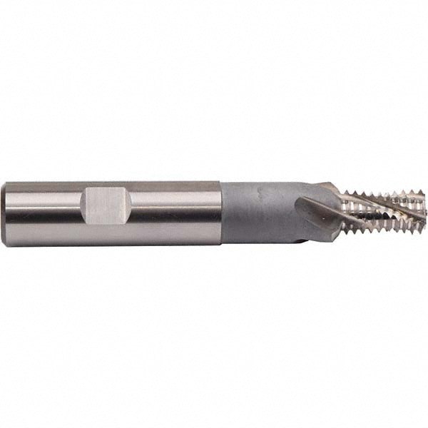 Helical Flute Thread Mill: 5/8-18, Internal, 4 Flute, Solid Carbide