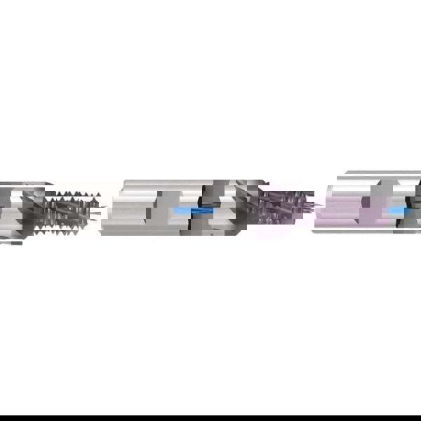 Helical Flute Thread Mill: #10-32, Internal, 3 Flute, 6.00 mm Shank Dia, Solid Carbide