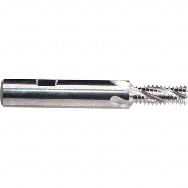 Helical Flute Thread Mill: Internal, 3 Flute, Solid Carbide