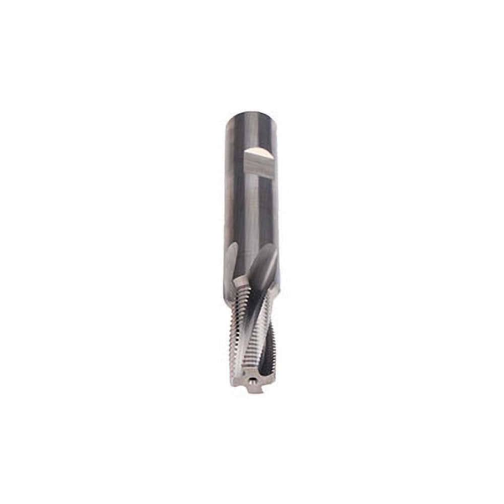 Helical Flute Thread Mill: 1/2-20, Internal, 4 Flute, Solid Carbide